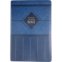 Bíblia de Estudo NVI Azul